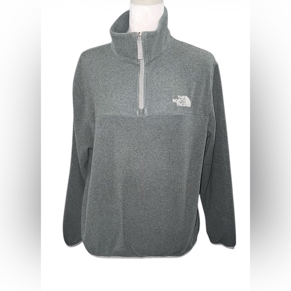 The North Face Gray Zip-Up Sweater - Picture 3 of 11